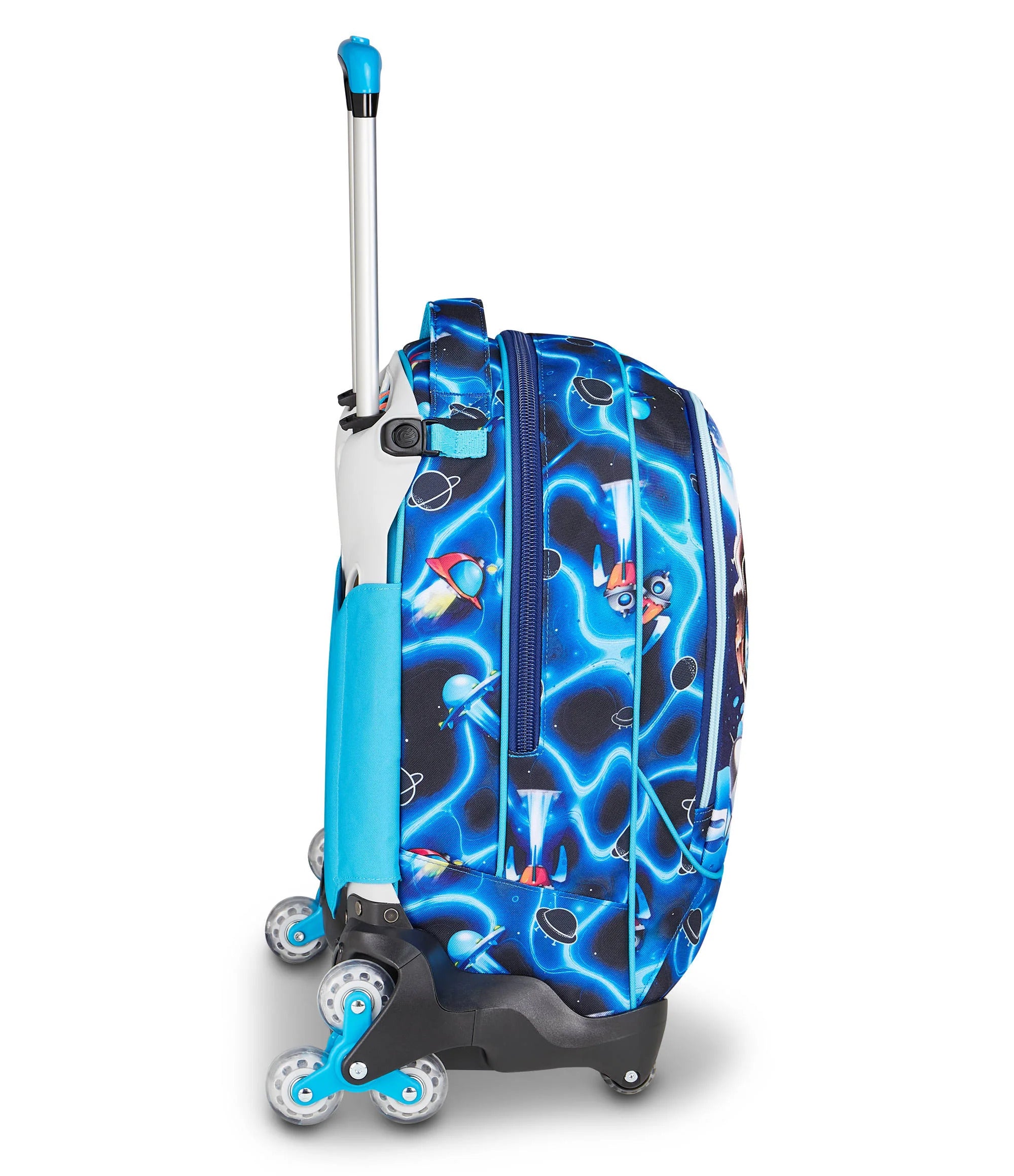 TROLLEY JACK 8 RUOTE - SPACE LED BOY