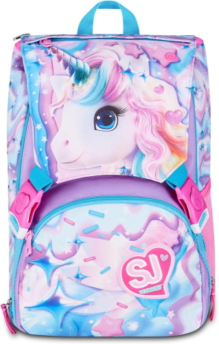 ZAINO SDOPPIABILE BIG SJ GANG - GLOW LED UNICORN GIRL