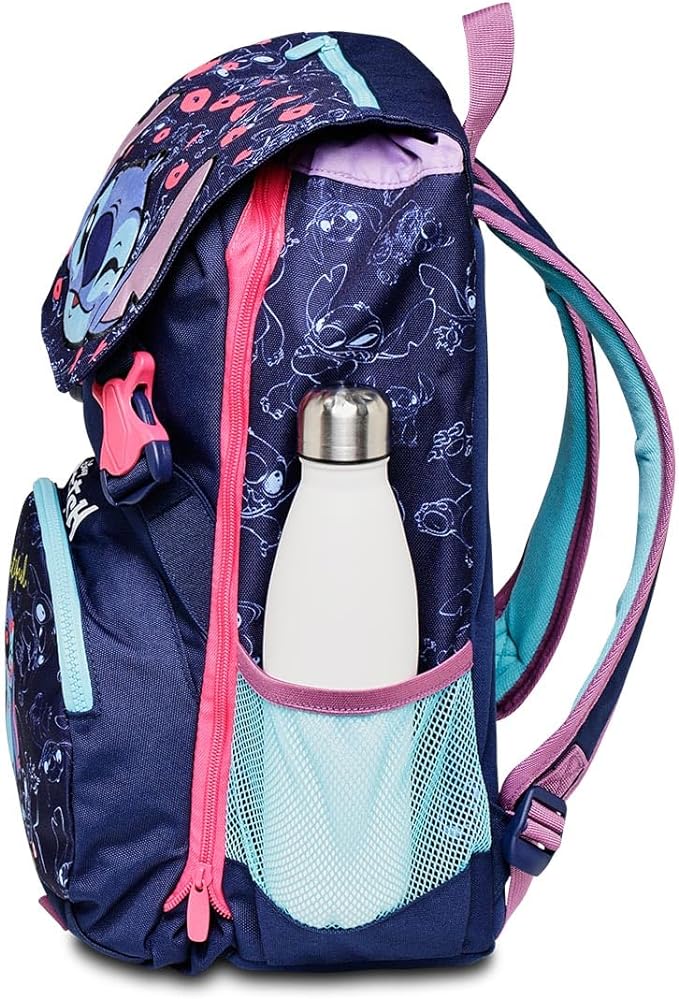 STITCH Zaino Scuola Sdoppiabile Big. Originale By Seven