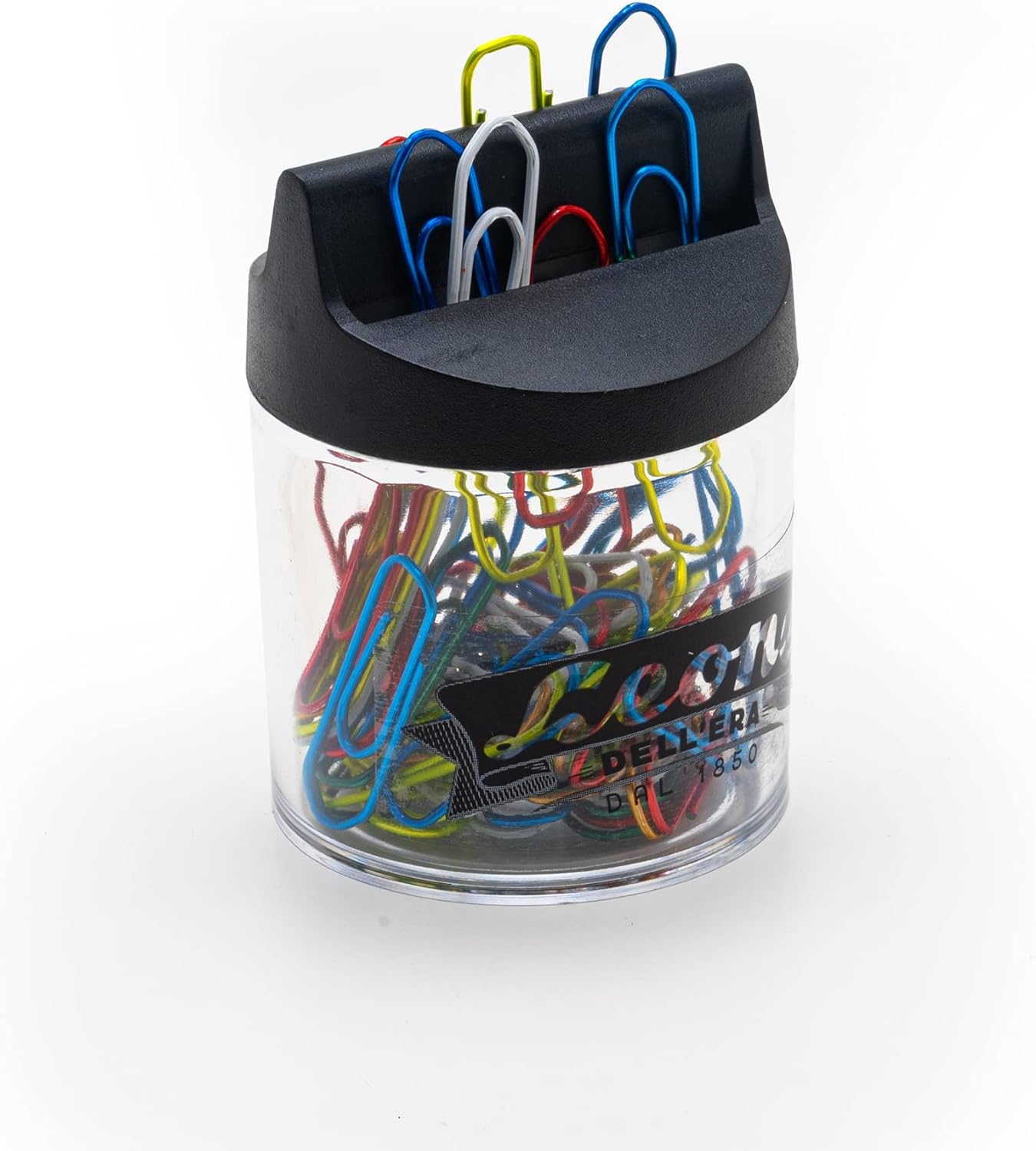 Fermagli Leone colorati metallizzati scatola da 60 pz