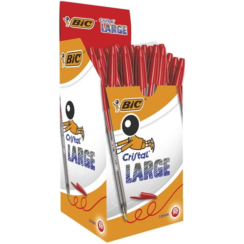 Penna a sfera BIC cristal® large 1 6 mm Rosso