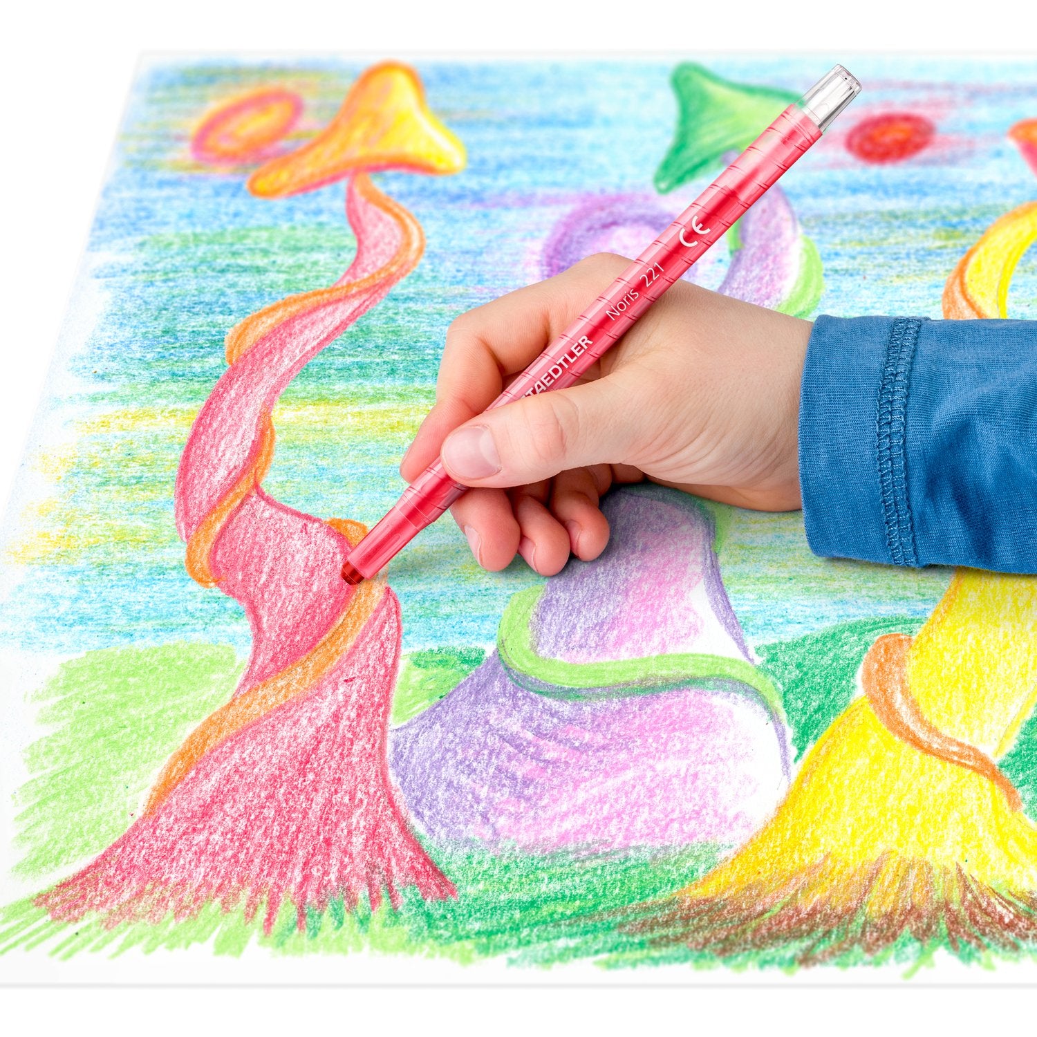Noris® Pastelli a cera Twister - Cf. 12 pastelli