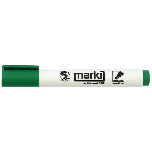 CF12 PZ MARCATORE PERMANENTE SPIL MARKI WHITEBOARD S312 VERD