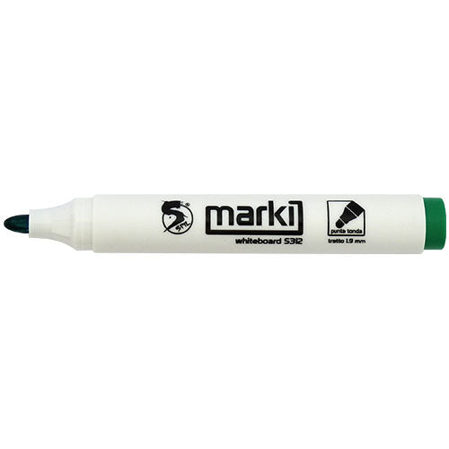 CF12 PZ MARCATORE PERMANENTE SPIL MARKI WHITEBOARD S312 VERD