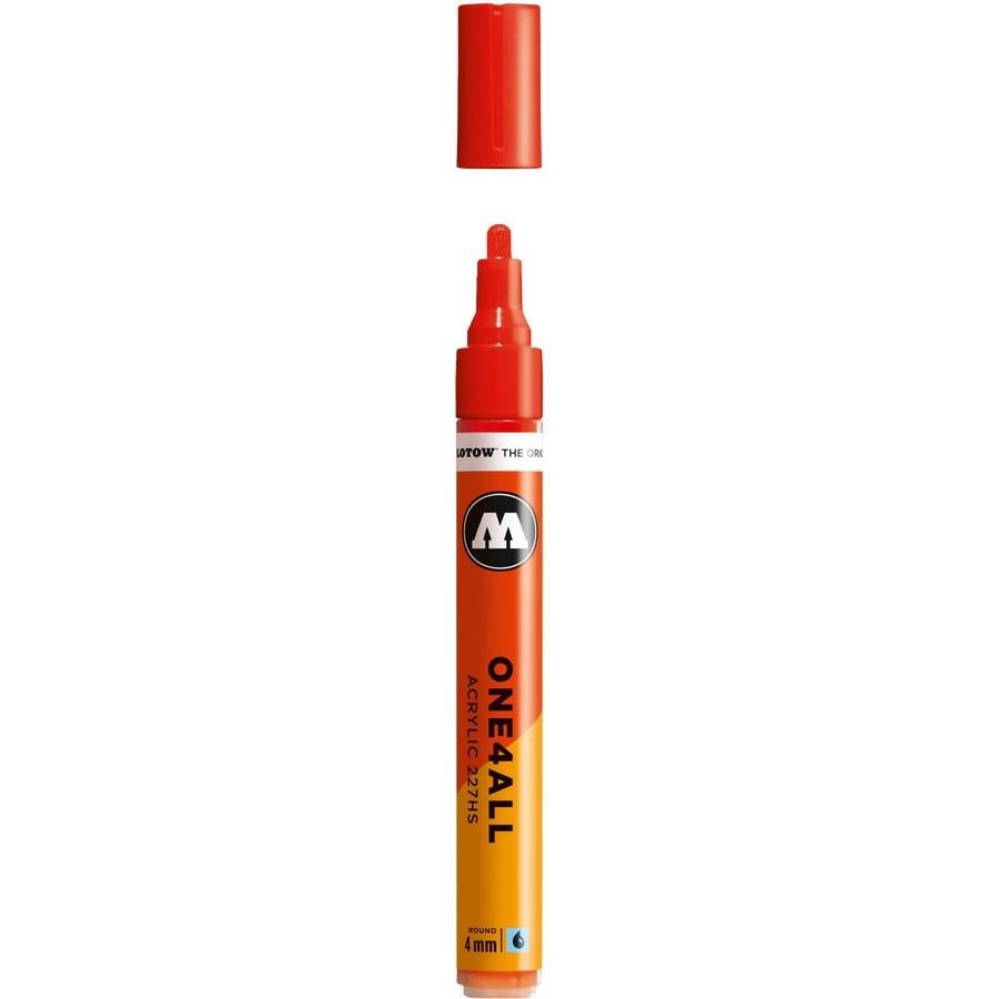 Marcatore Molotow ONE 4 ALL 4MM N°013 Rosso Traffico
