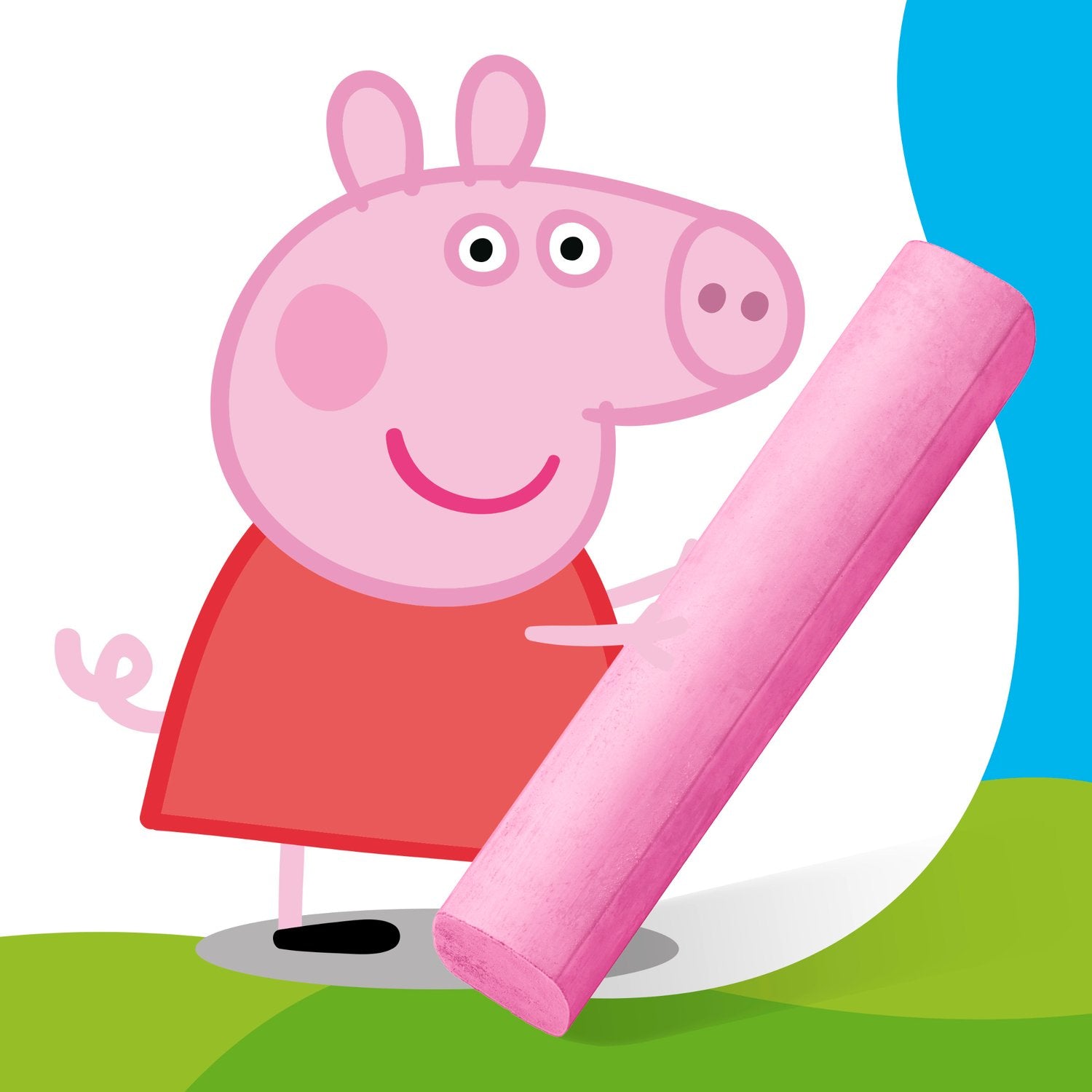 Cf. 6 Gessetti per disegnare Noris® junior for Peppa Pig