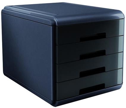 ARDA - Cassettiera 4 cassetti 45mm mydesk nero