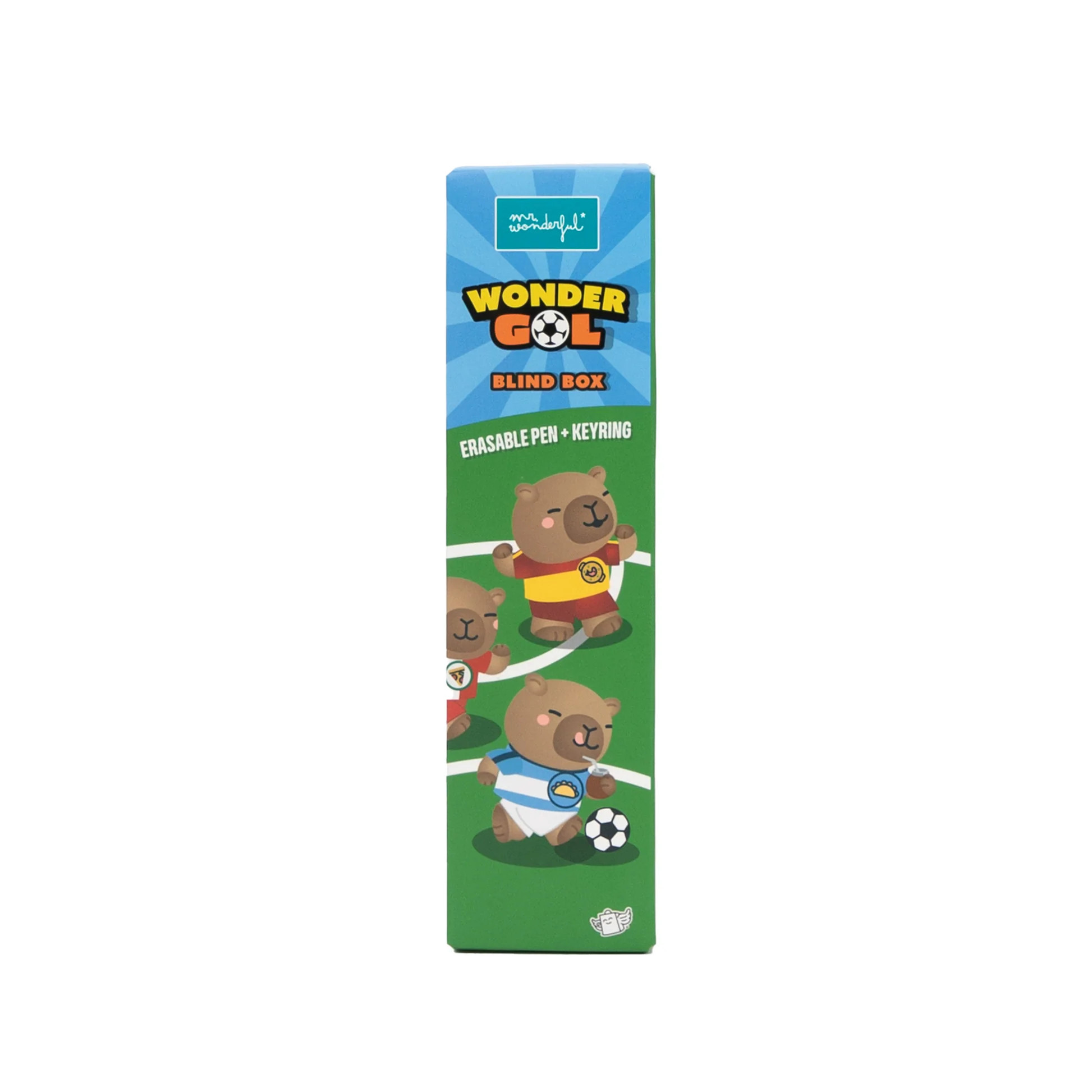 WONDER GOL CAPIBARA ERASABLE PEN+ KEYRING