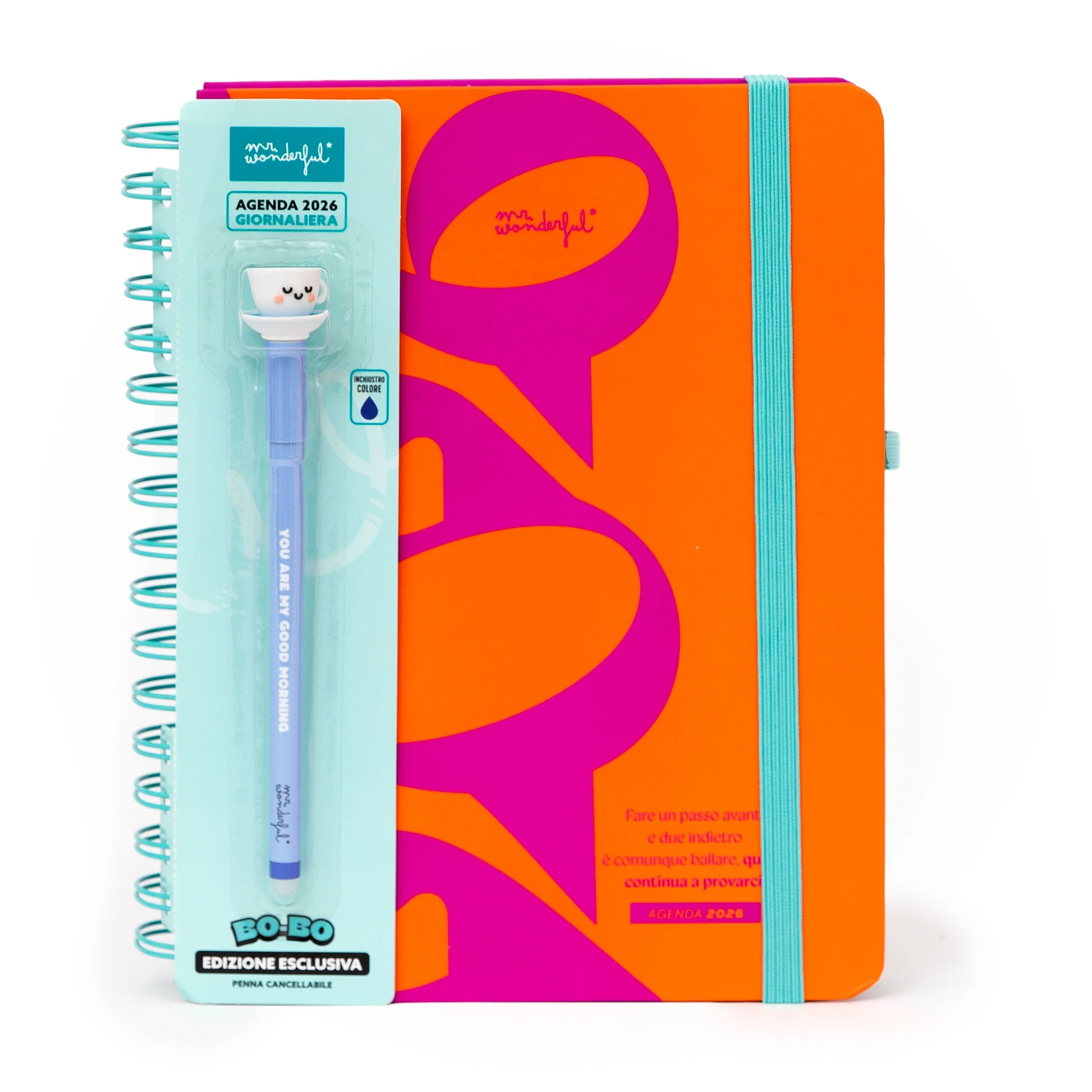 Agenda Wonder 2026 Giornaliera - Continua a provarci