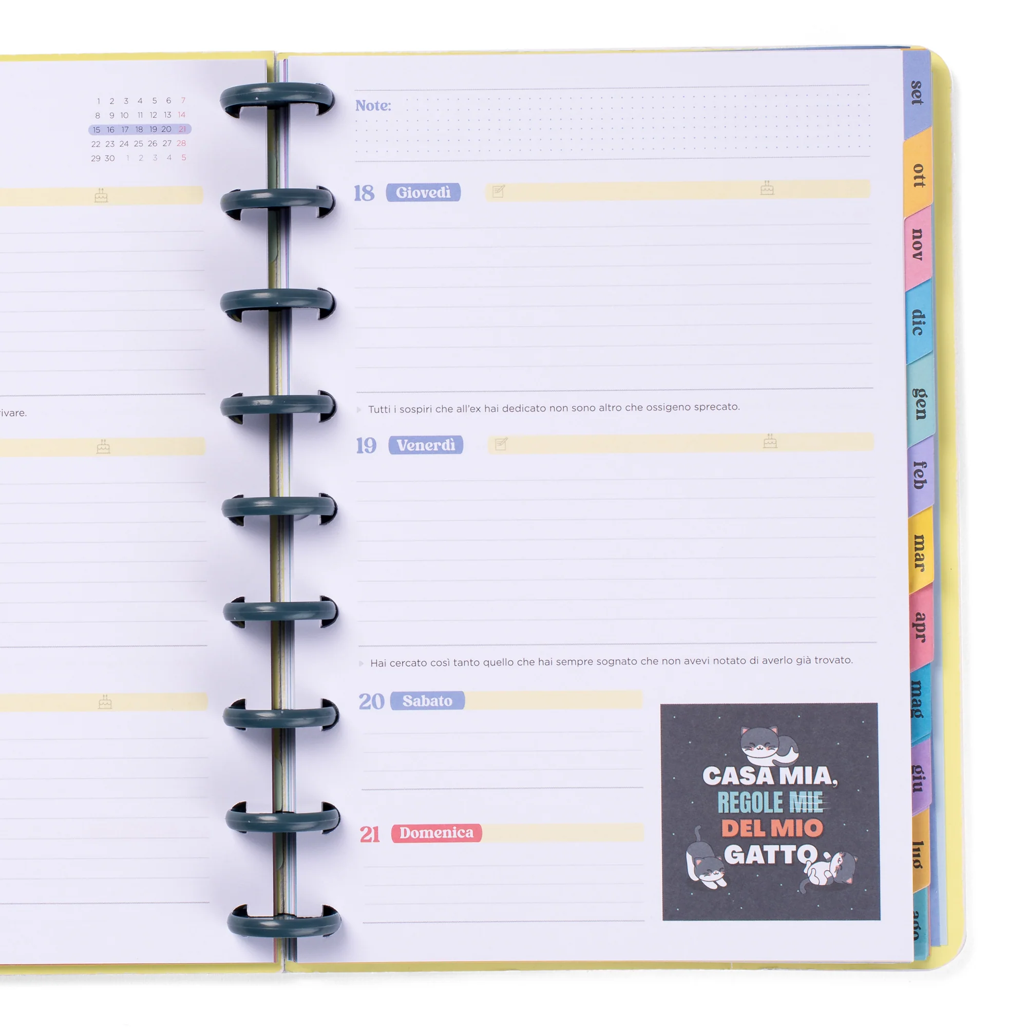 Mr.Wonderful - Diario Wonder 25/26 - Con Impegno Ce La Farai