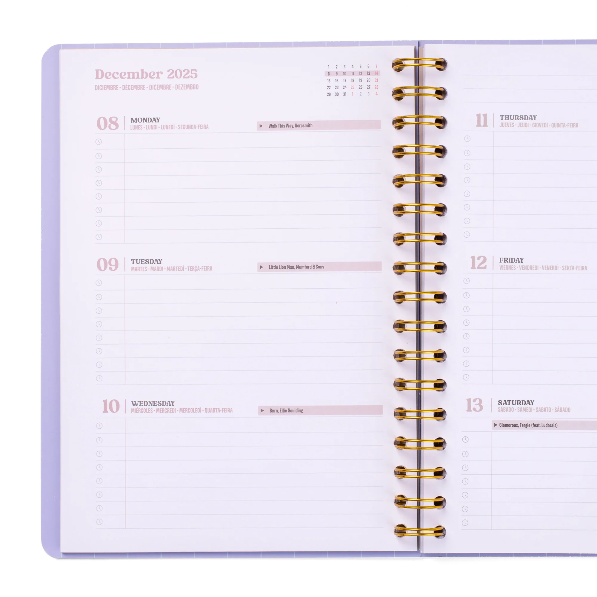 Mr.Wonderful - Diario 2025-26 Week View - Effort + Action