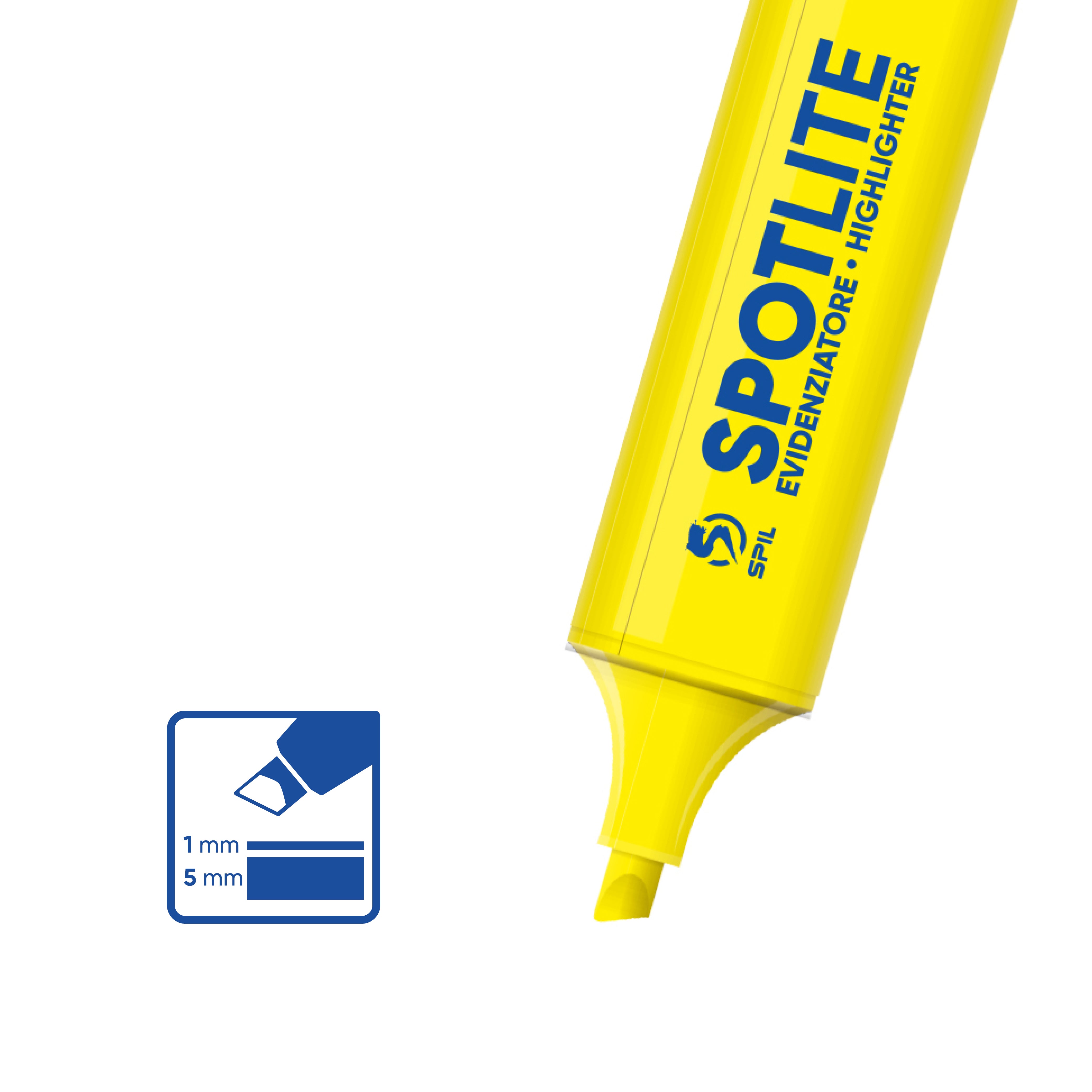 EVIDENZIATORE SPIL SPOTLITE GIALLO