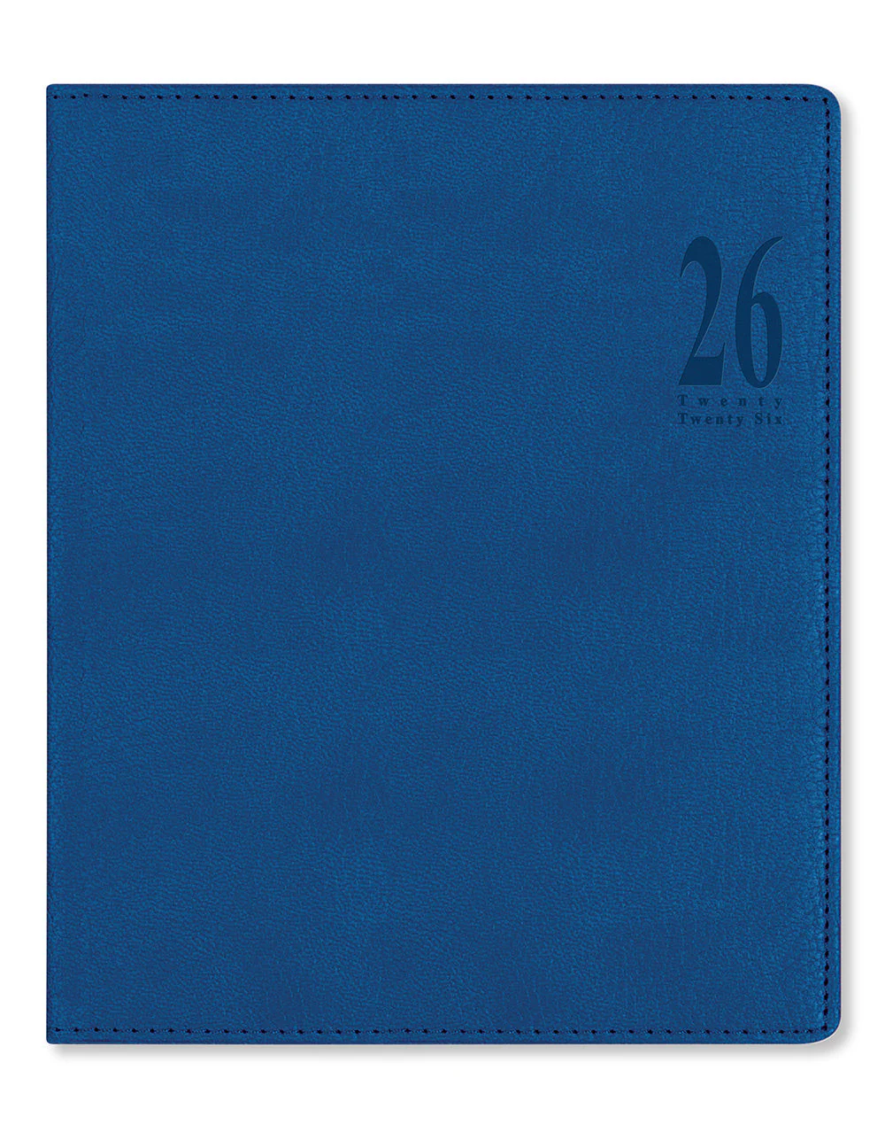 Agenda Settimanale Verticale Milano Quarto 2026 - Blu