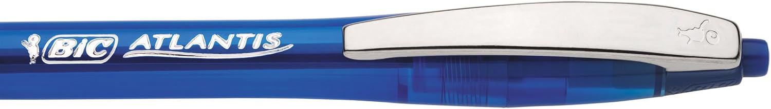 Penna Bic Atlantis Soft 1.0mm Blu
