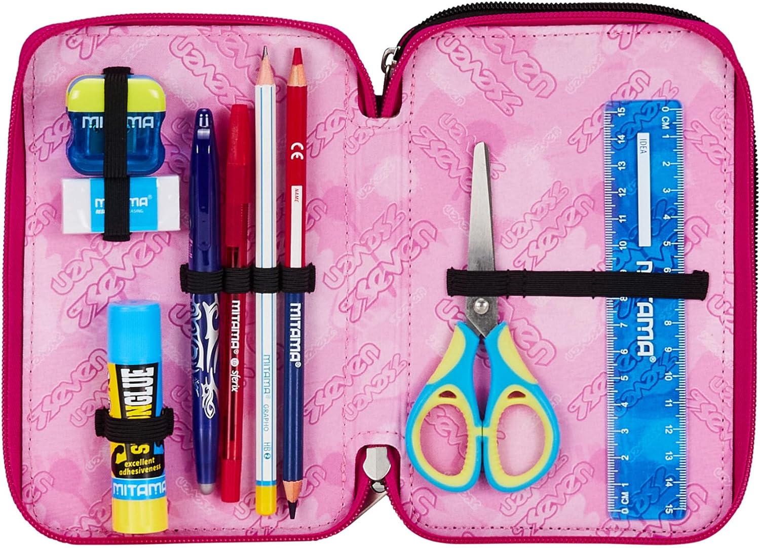 ASTUCCIO Seven® 3 ZIP BLURRED PINK