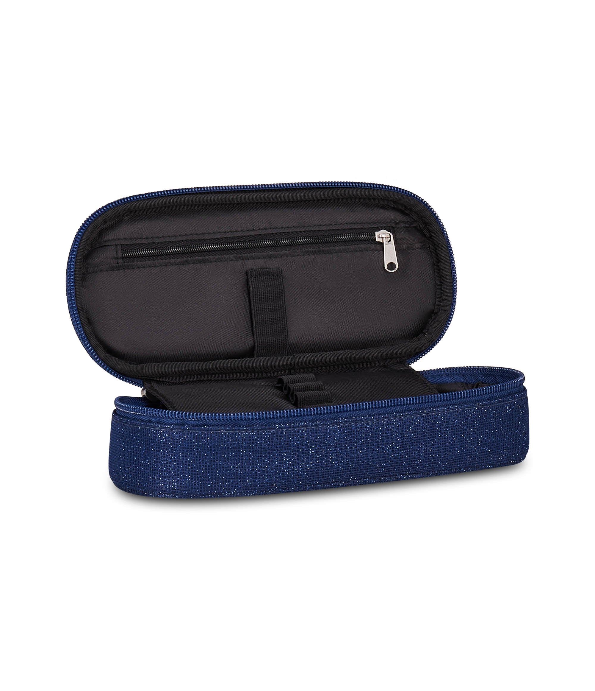 Seven - Portapenne Round Plus Shiny Tech - BLU