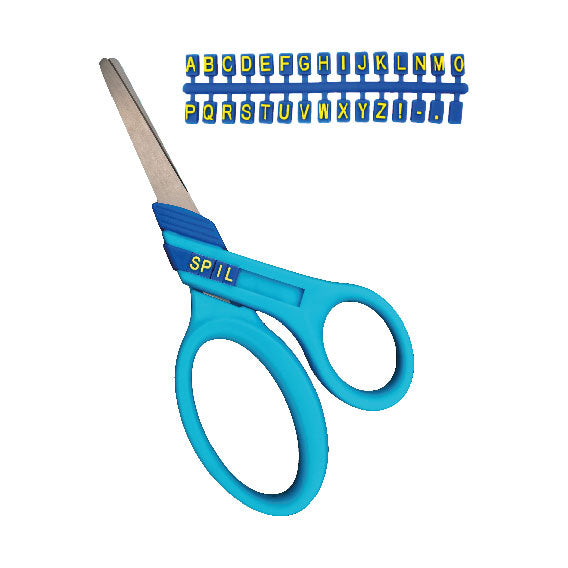 FORBICE CON NOME PERSONALIZZABILE SPIL AZZURRO