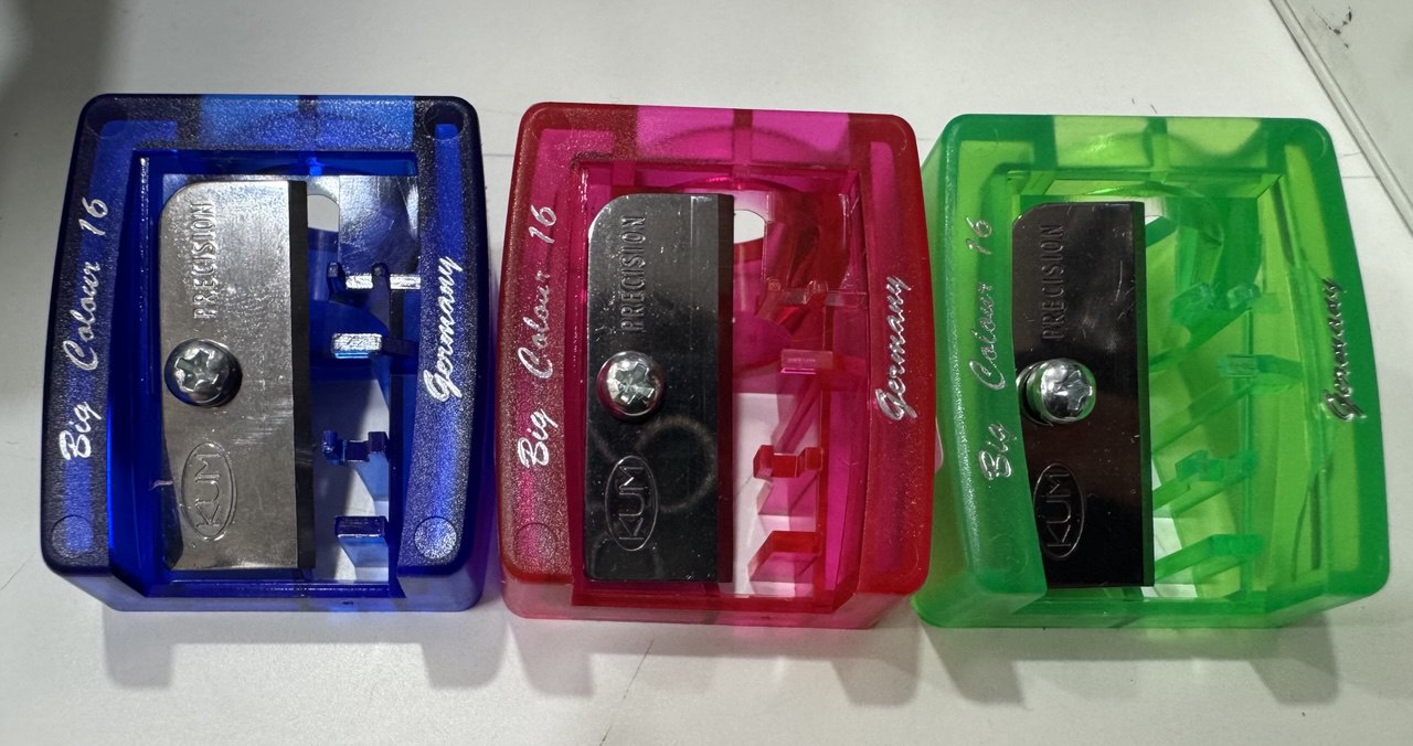 TEMPERINO KUM 1 FORO EXTRA LARGE 16MM PLASTICA