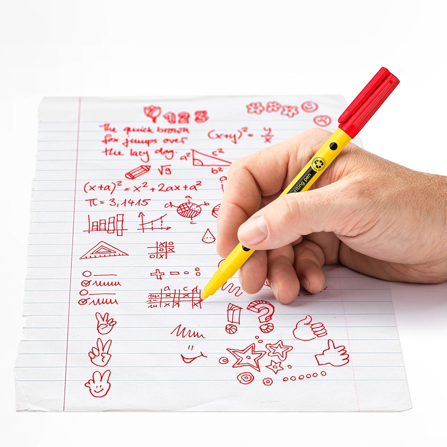 Staedtler - Noris Fineliner Writing Pen Rosso