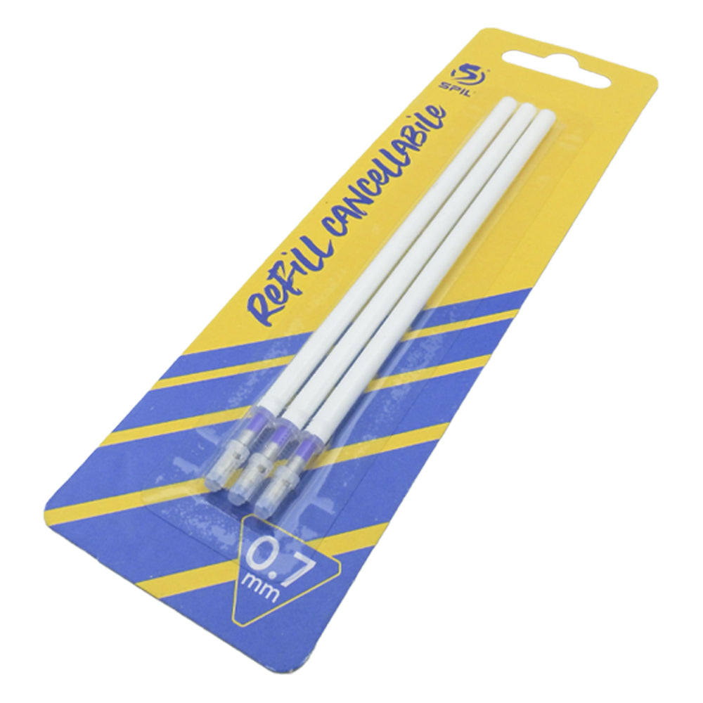 REFILL GEL CANCELLABILE COMPATIBILE SPIL BLU 0.7 mm