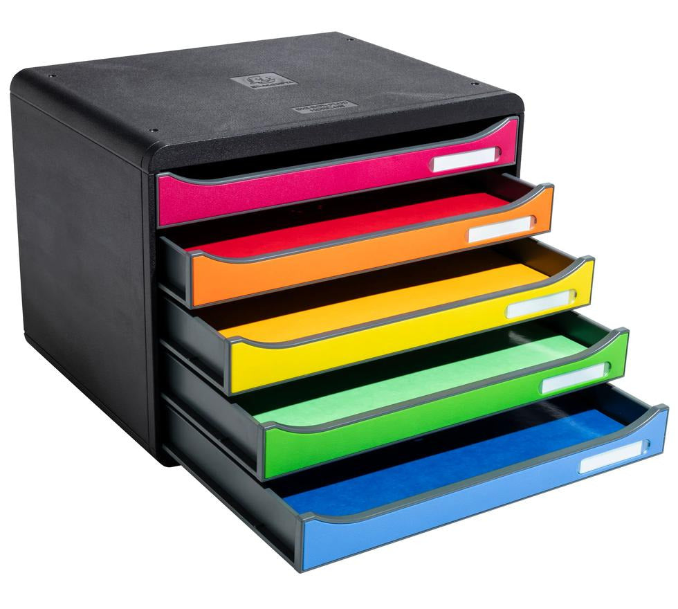 CASSETTIERA BIG BOX PLUS HORIZON 5 CASSETTI GLOSSY- Arlecc.