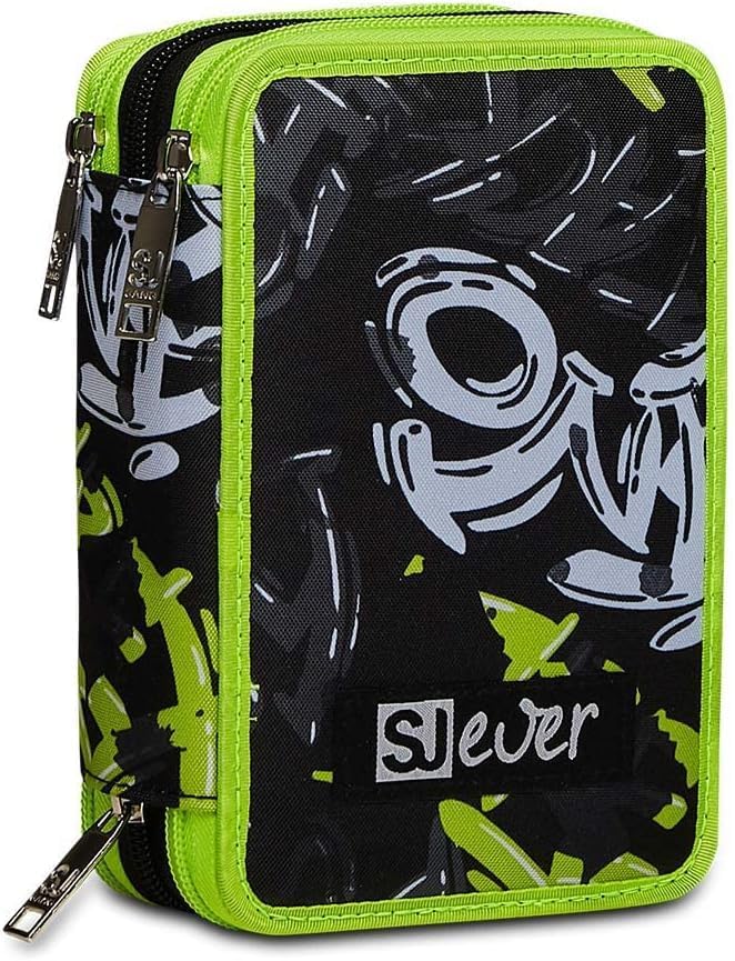 Astuccio Scuola SJ Gang Urby 3 Zip Triplo Completo