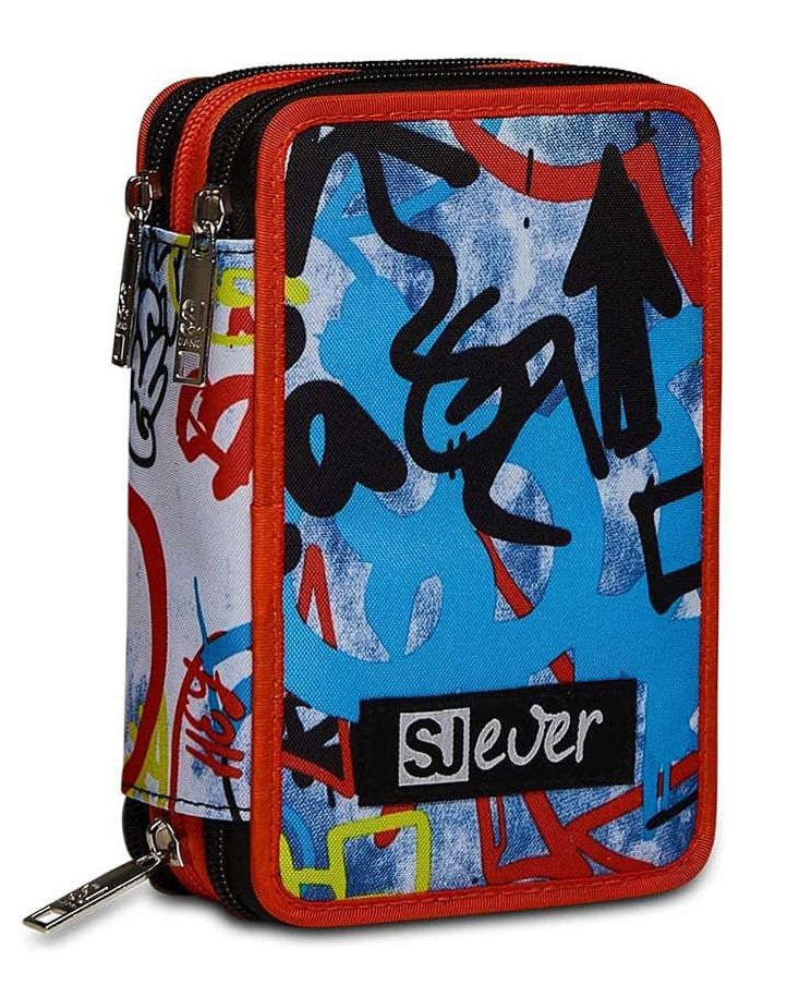 Astuccio 3 Zip Sj Gang Sj Ever Drift Boy