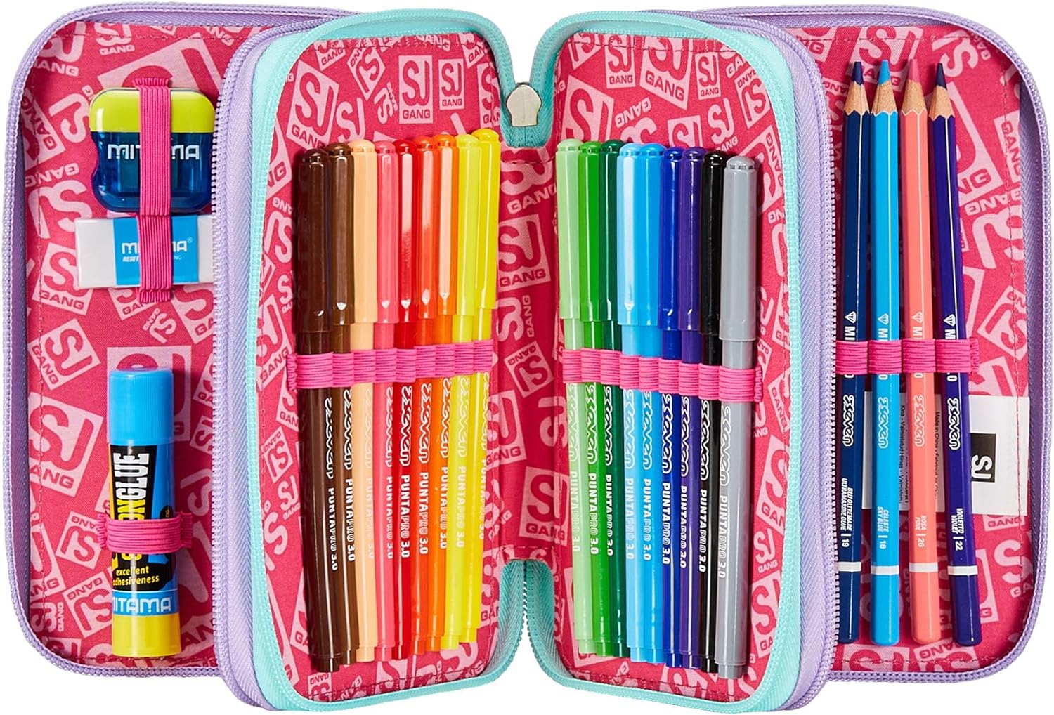 ASTUCCIO 3 ZIP SJ GANG RHYTHMICSOUL