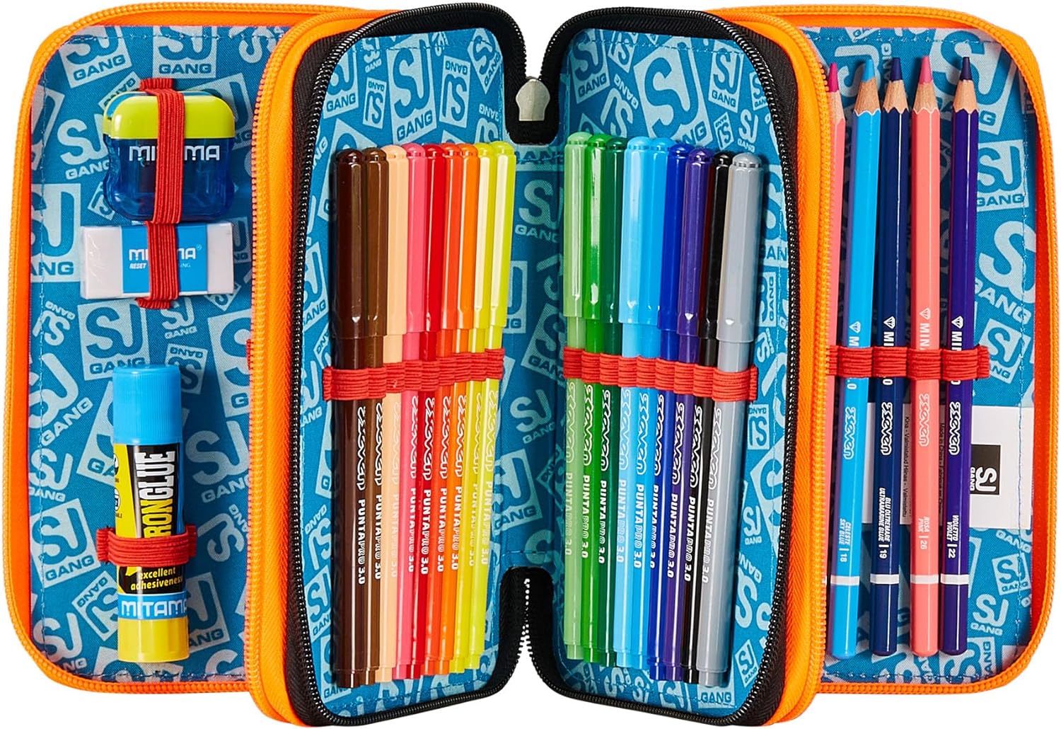 Astuccio 3 zip SJ Gang Rexme