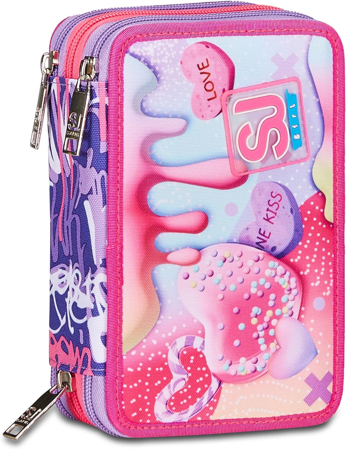 ASTUCCIO 3 ZIP SJ GANG SPHERE FULL GIRL