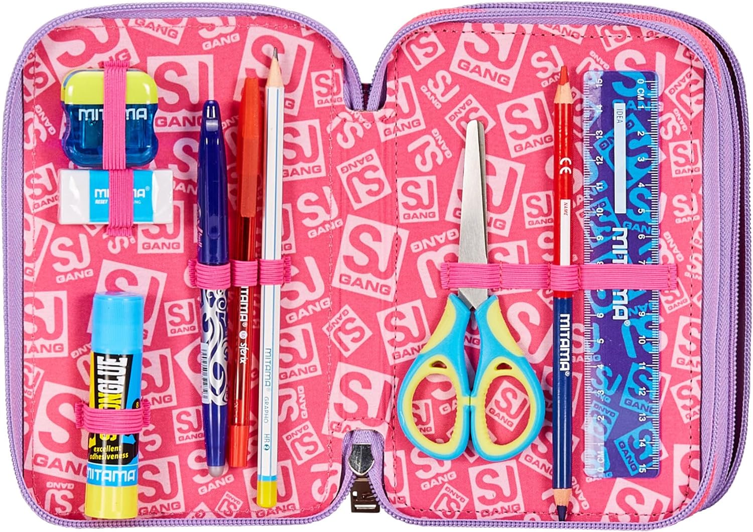 ASTUCCIO 3 ZIP SJ GANG SPHERE FULL GIRL