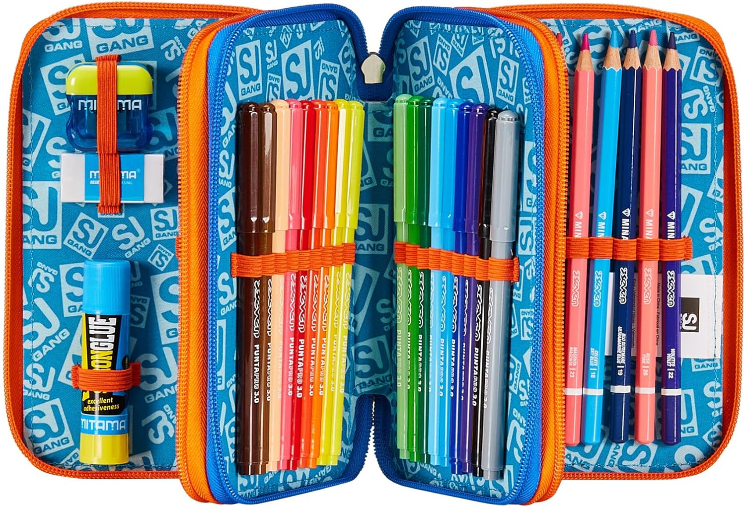 ASTUCCIO 3 ZIP SJ GANG SPHERE FULL BOY