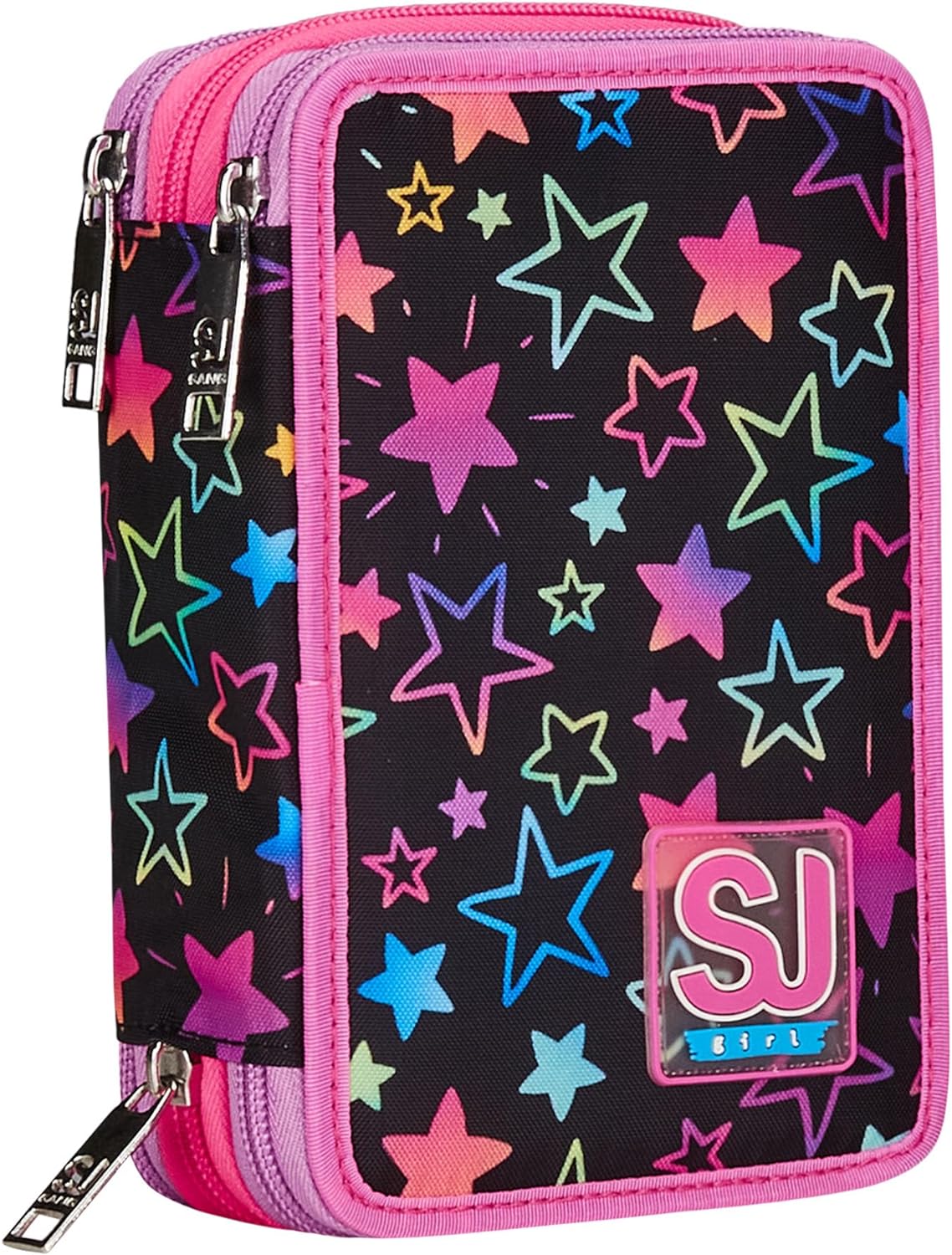 ASTUCCIO 3 ZIP COLORFUL PANDA