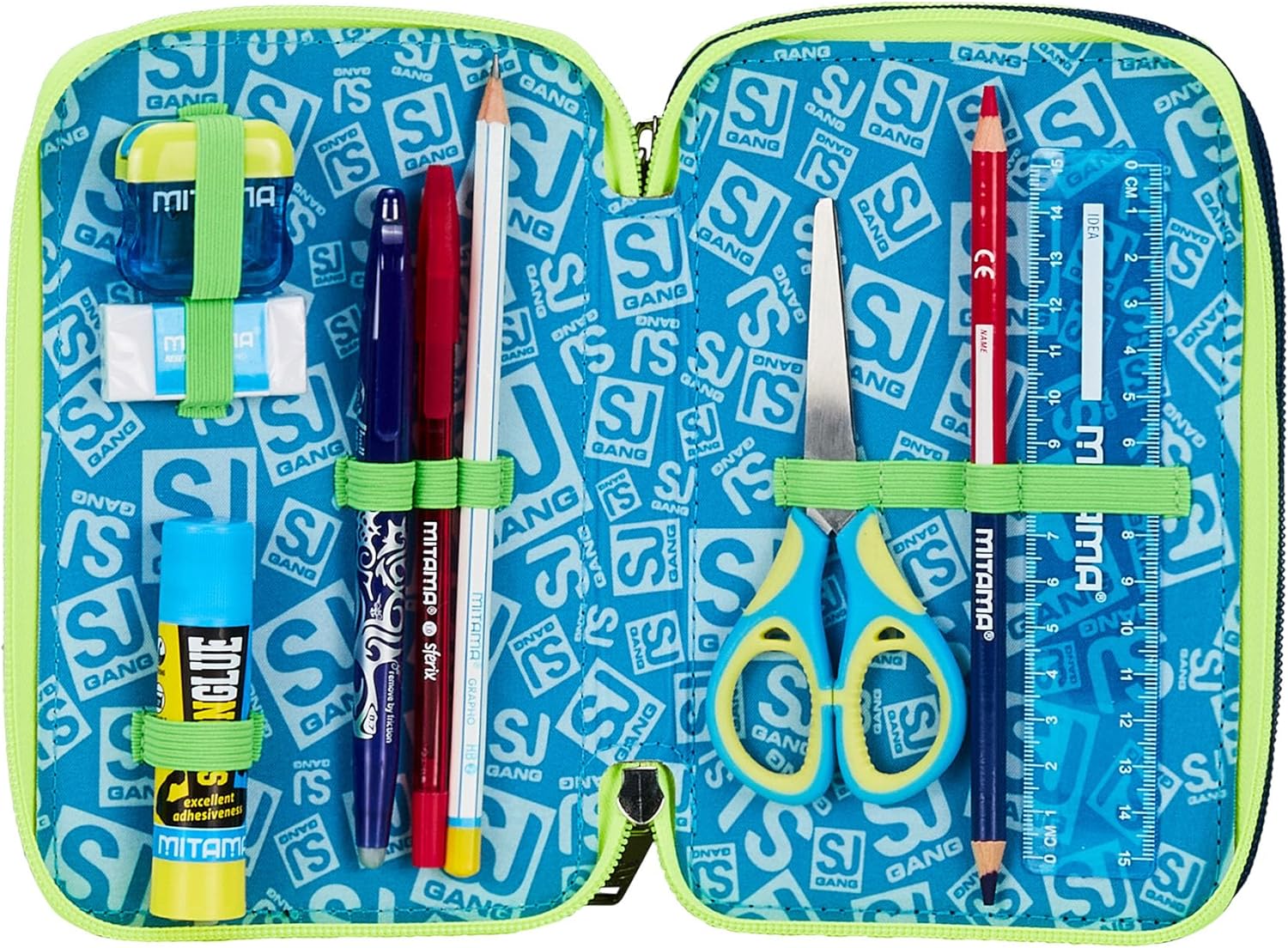 ASTUCCIO 3 ZIP FLUO SNOW