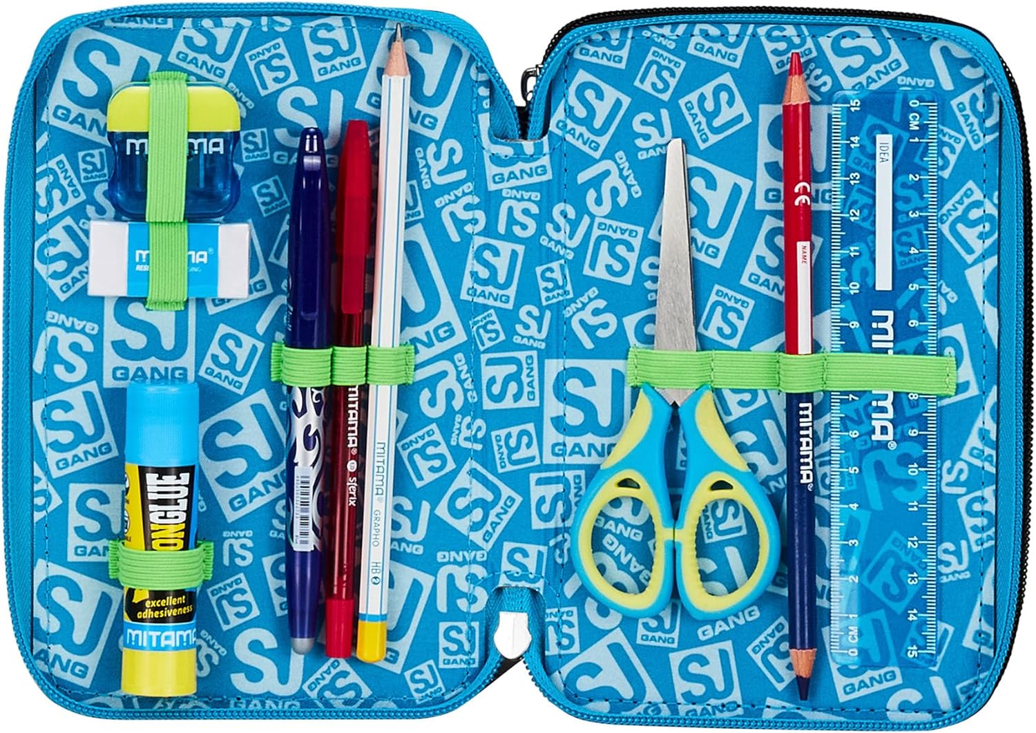 ASTUCCIO 3 ZIP MULTICOLOR GAME