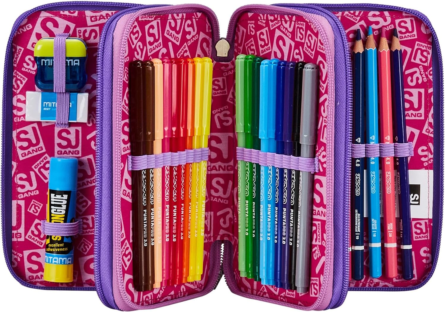 ASTUCCIO 3 ZIP CUTE NOTES