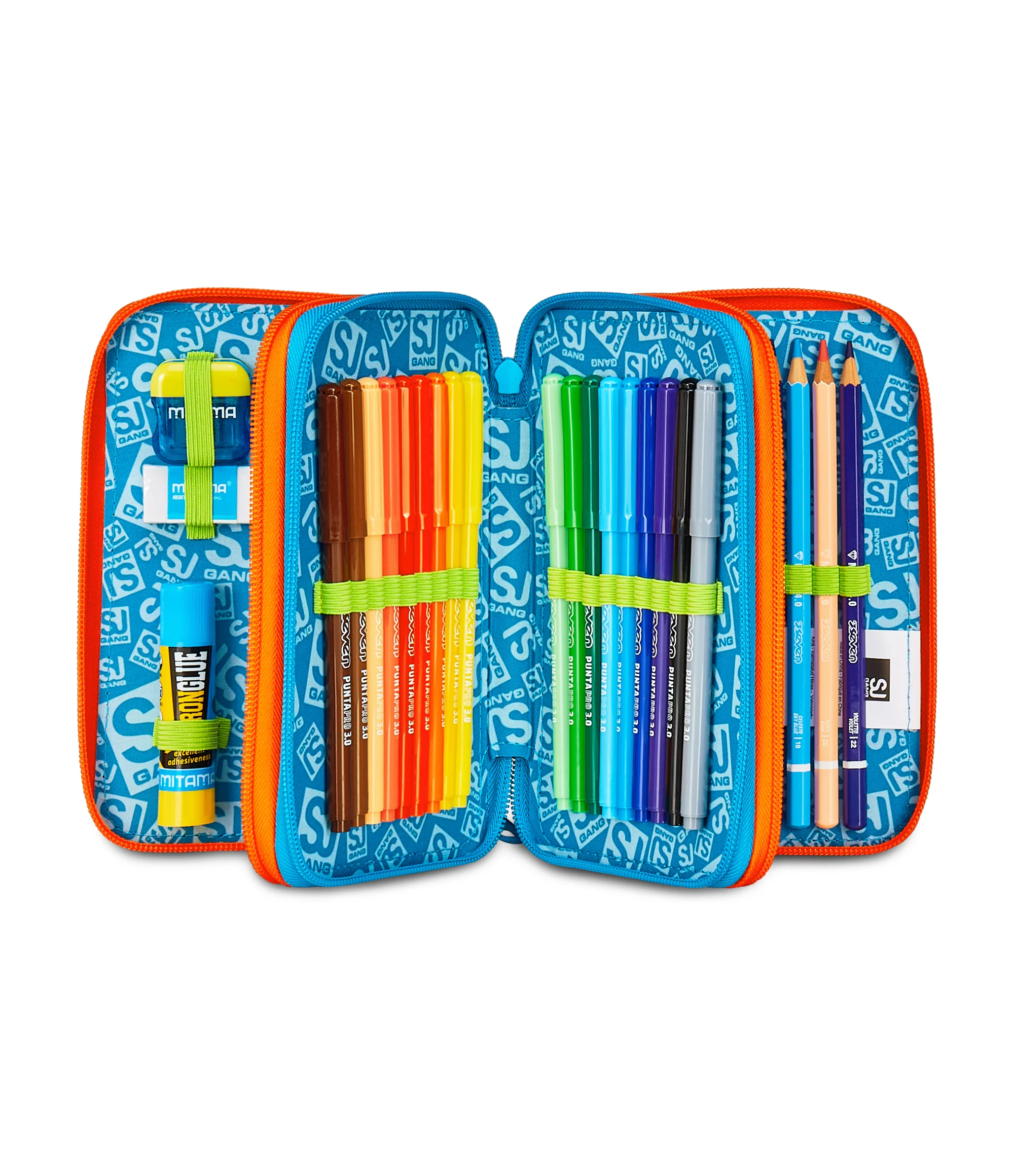 SEVEN ASTUCCIO 3 ZIP TINYPATCH BOY