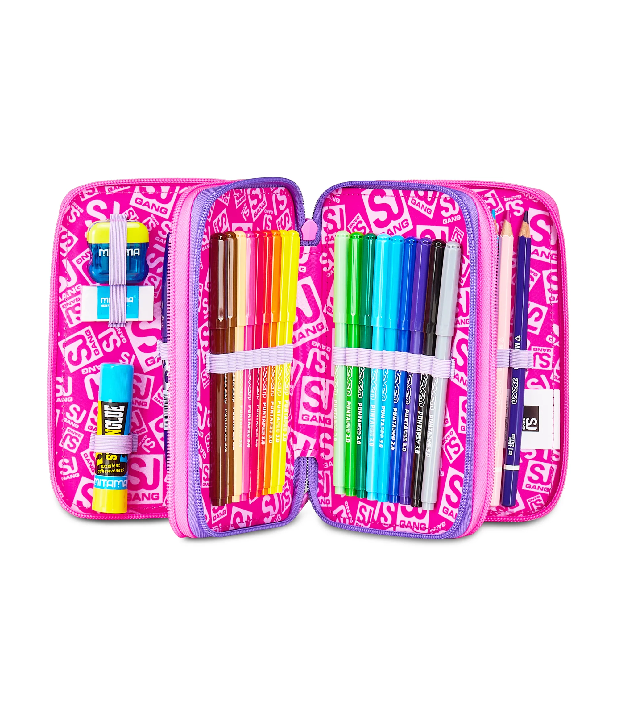 SEVEN ASTUCCIO 3 ZIP - TINYPATCH GIRL