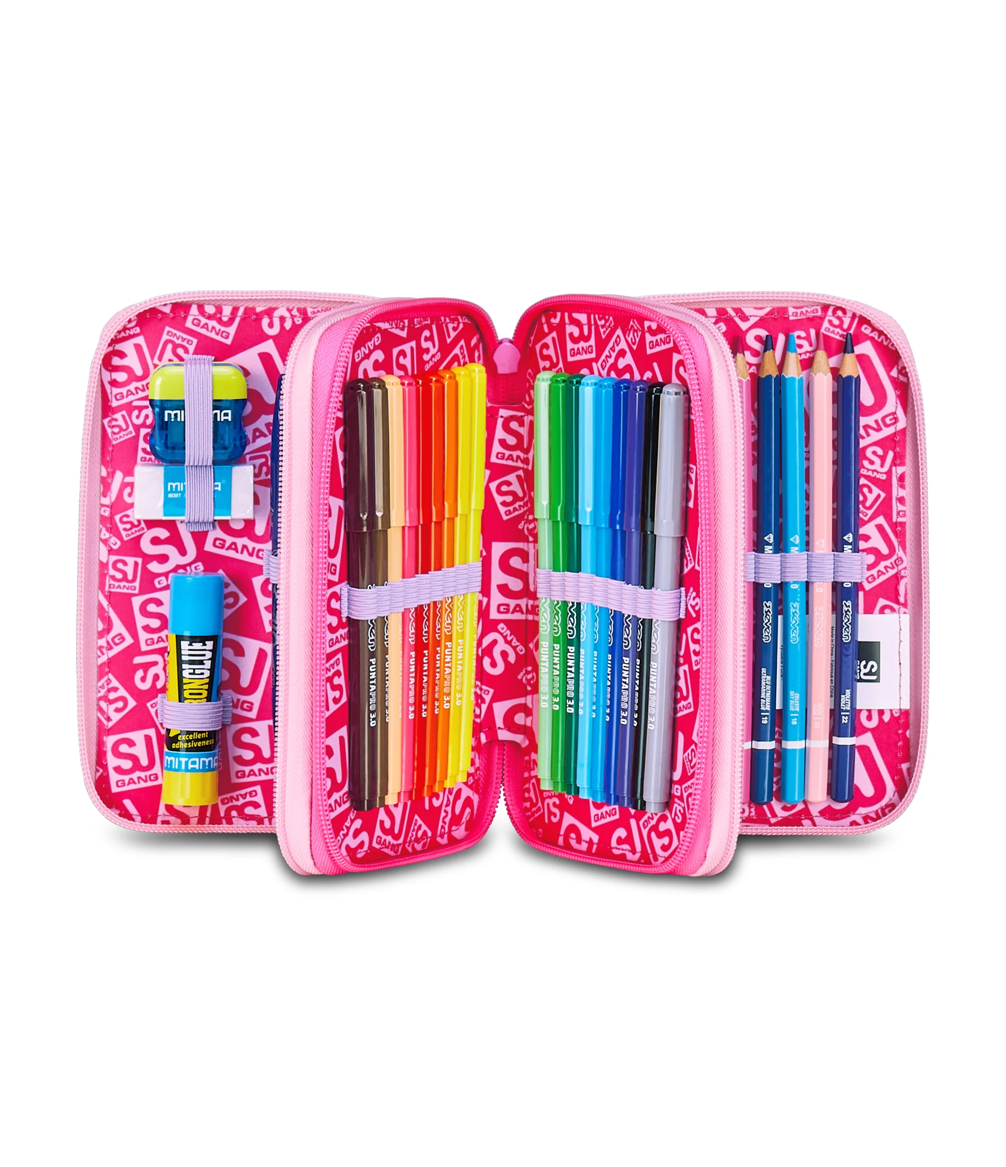 SEVEN ASTUCCIO 3 ZIP - FLYUNICORN GIRL