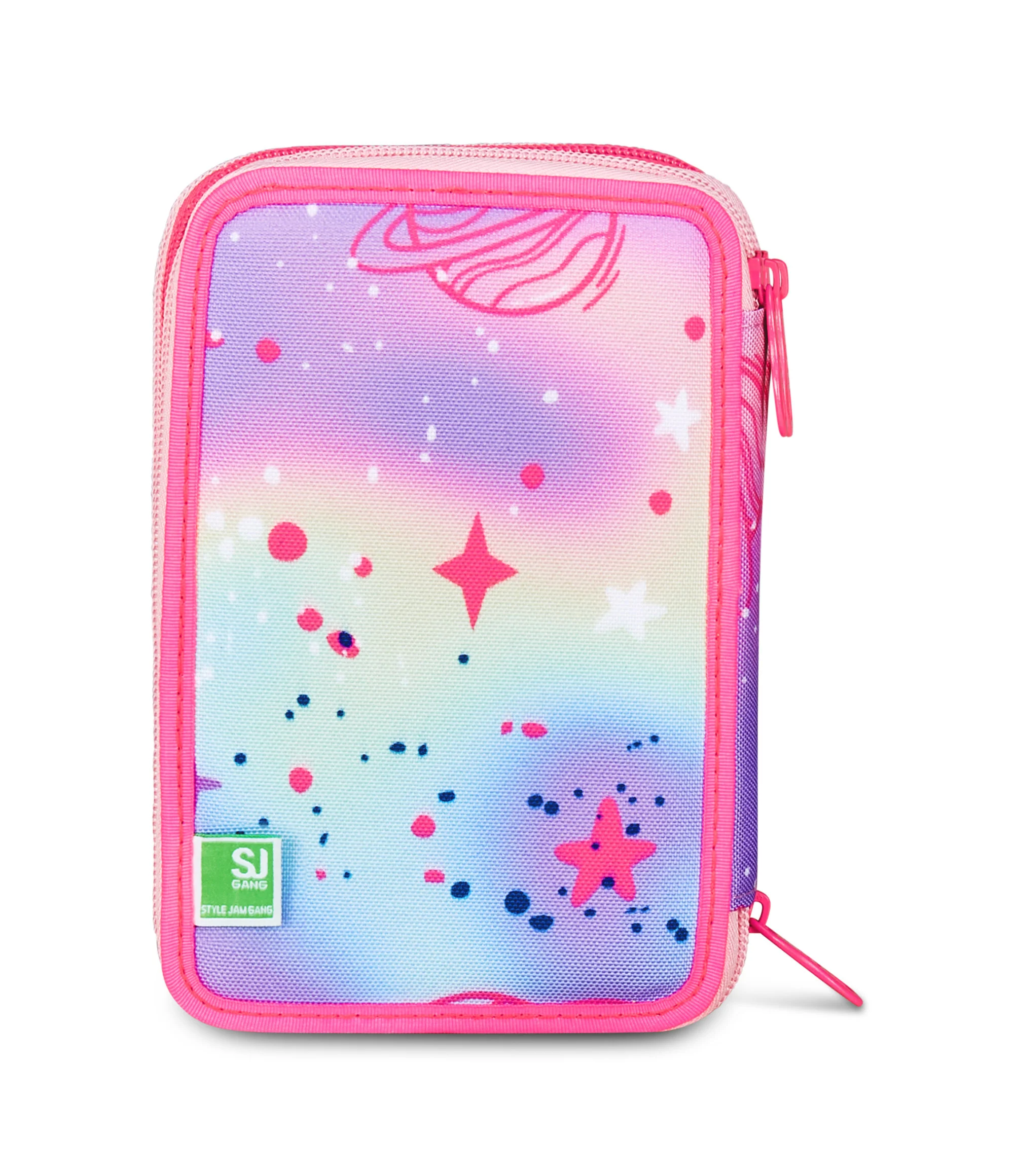 Seven SJ GANG - ASTUCCIO 3 ZIP - CAT LED GIRL