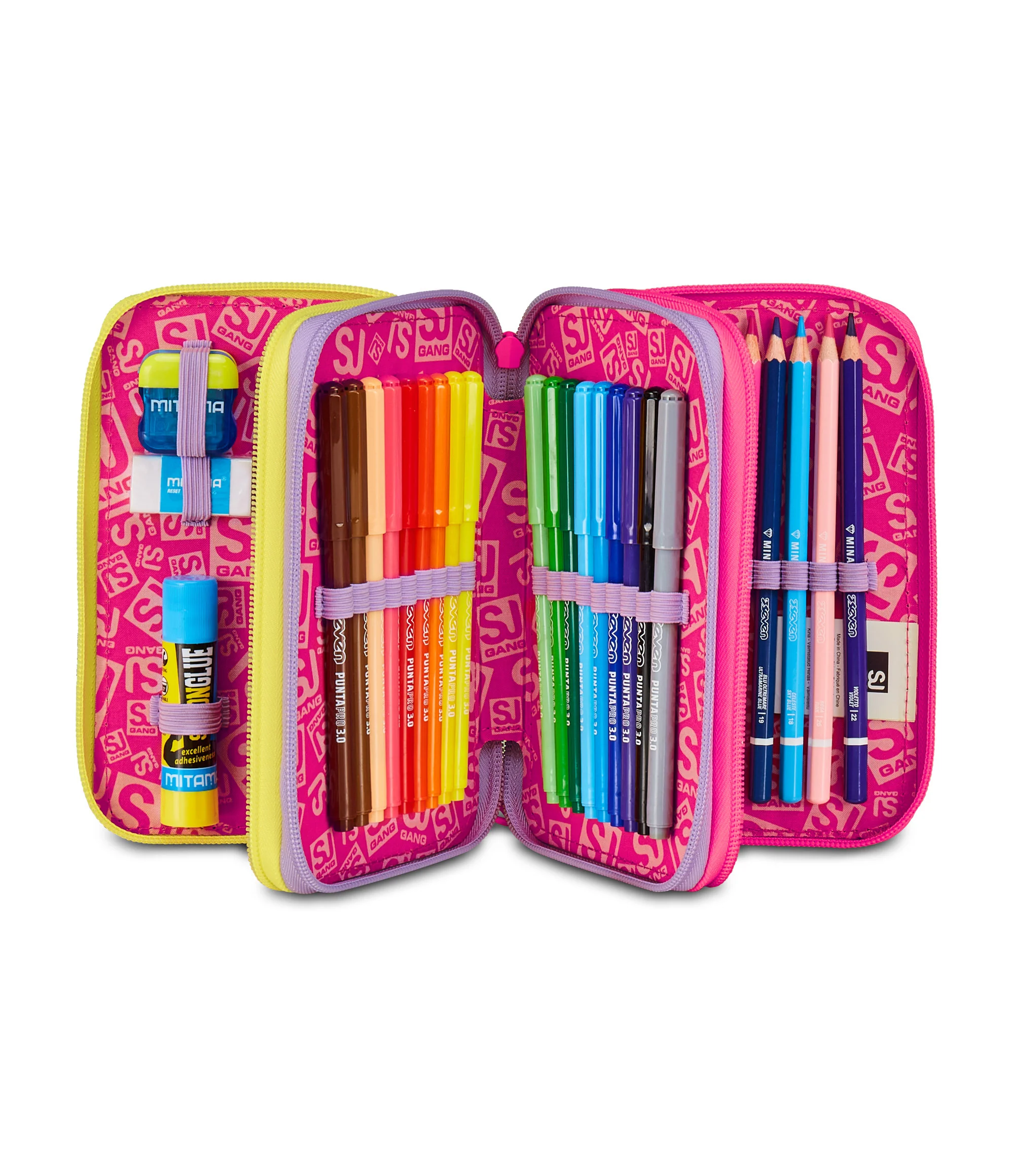 Seven SJ GANG - ASTUCCIO 3 ZIP - FABLE JOURNEY GIRL