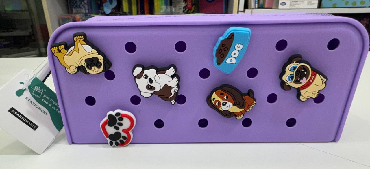 CARTOMANIA BUSTINA IN SILICONE CON PATCH DOG