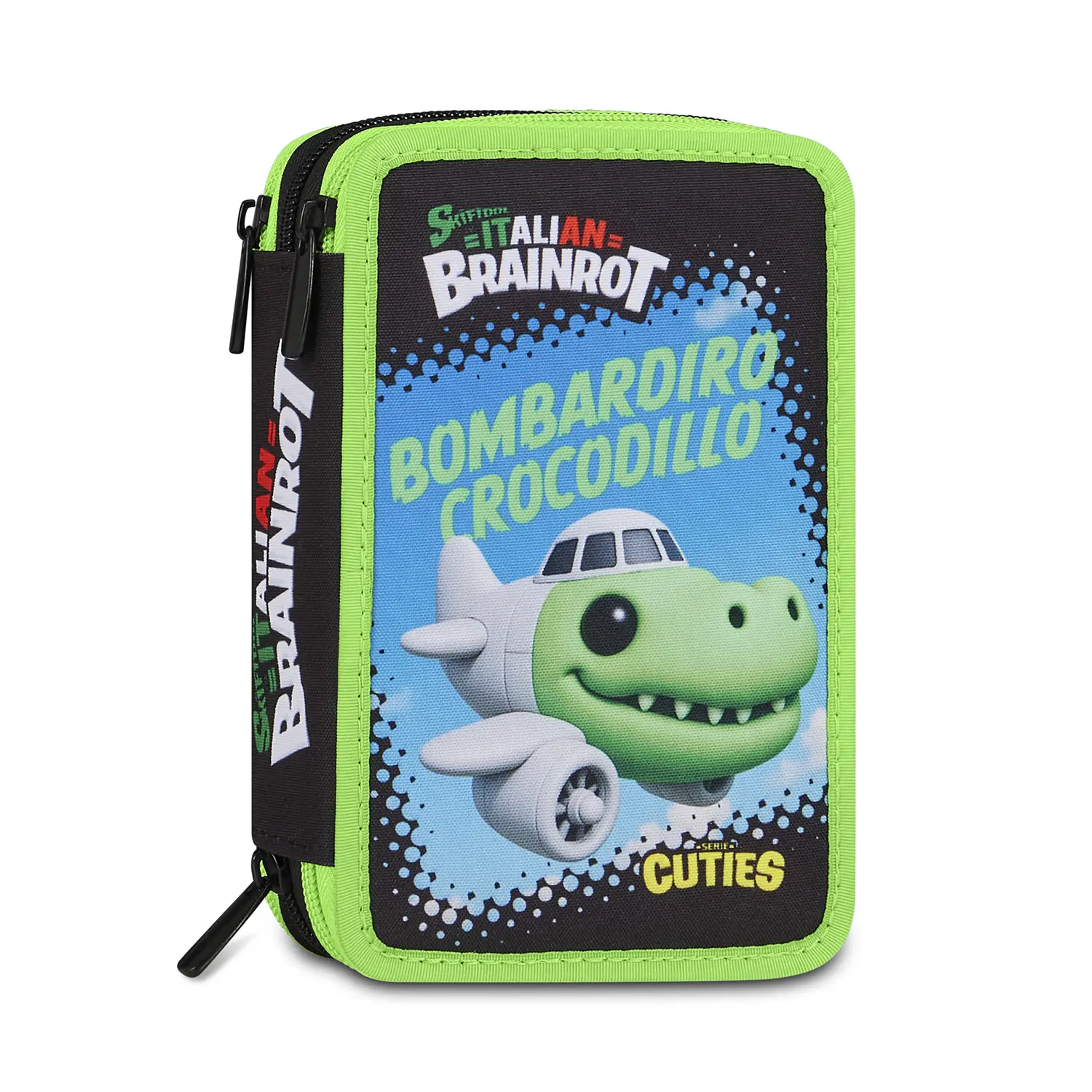 ASTUCCIO 3 ZIP BOMBARDIRO CROCODILLO SKIFIDOL ITALIAN BRAINR