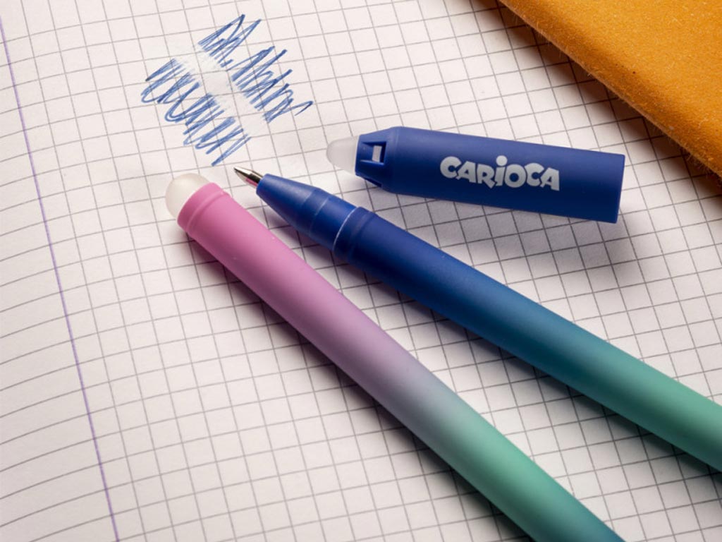 Carioca - Penna Oops Easy Erasable - Blu