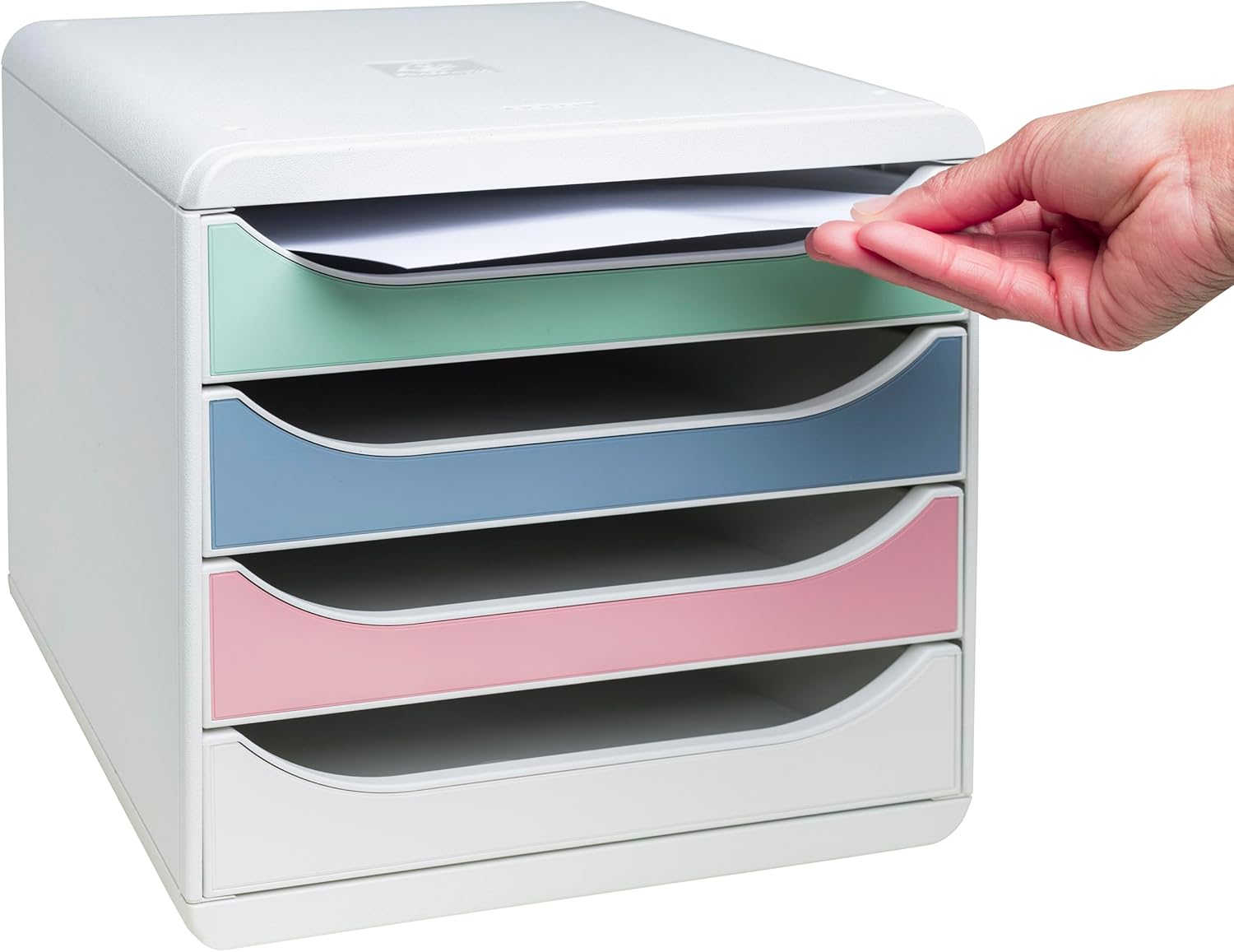 Exacompta Cassettiera BIG-BOX IDERAMA 4 cassetti col.ass.