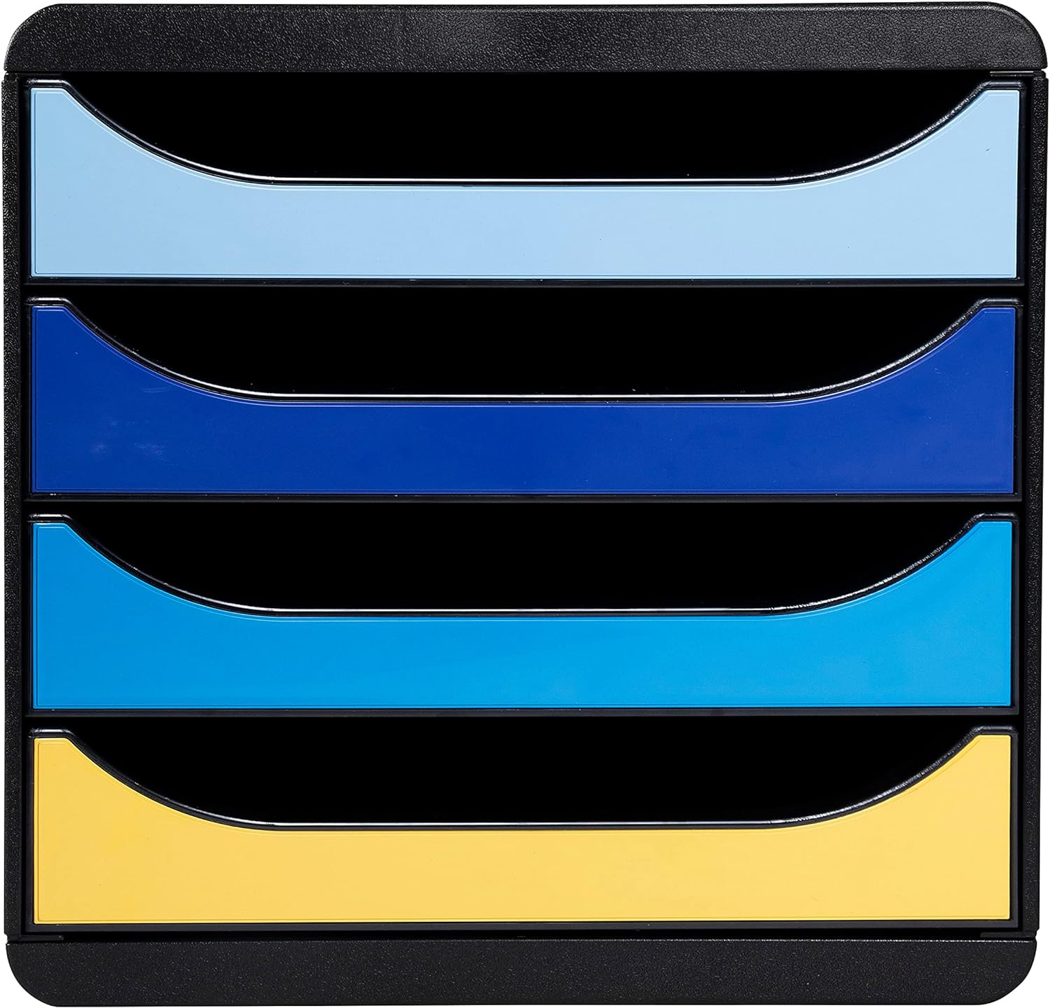 Exacompta - Big-Box - 1 cassettiera 4 cassetti aperti