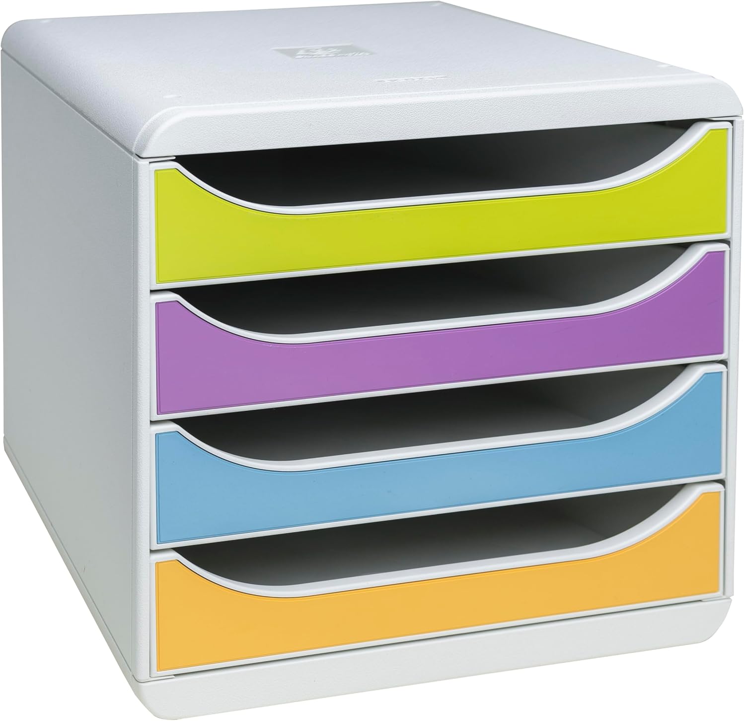 Exacompta Cassettiera BIG-BOX IDERAMA 4 cassetti aperti