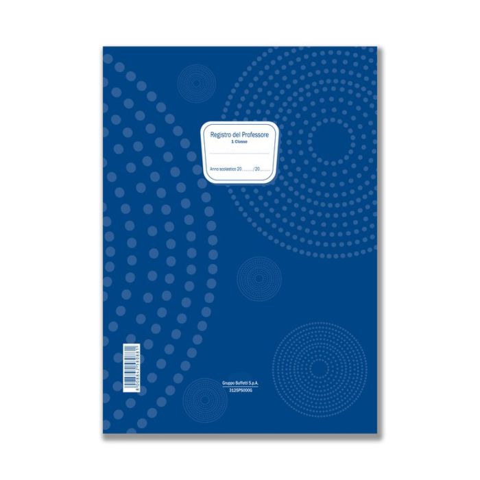 REGISTRO DEL PROFESSORE AD 1 CLASSE - 16 PAGINE - 34X24 CM