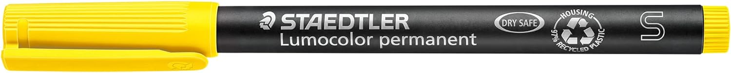 Lumocolor® permanent pen 313.Penna universale S giallo