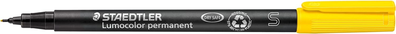 Lumocolor® permanent pen 313.Penna universale S giallo